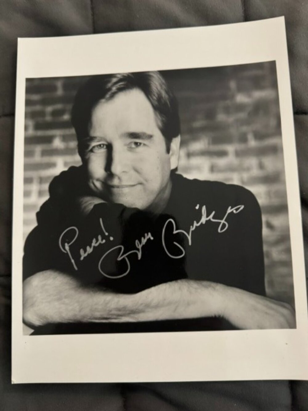Beau Bridges Autographed Photo - 8x10